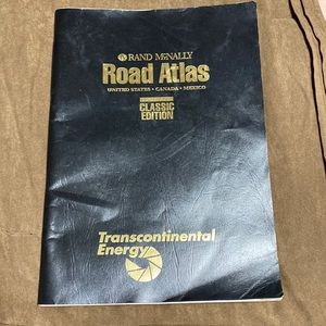 Vintage Rand McNally Road Atlas 2000